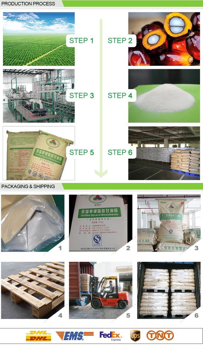 グリセロールのMonostearate E471の乳化剤、モノラルおよびDiglycerides、モノグリセリド5